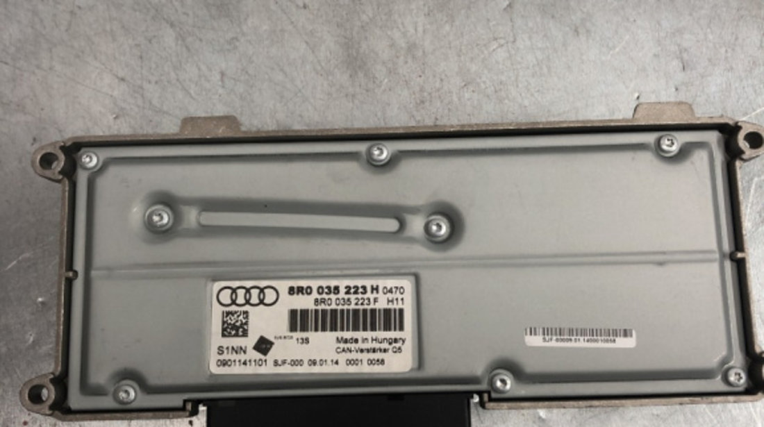 Amplificator audio Audi A4 B8,5 Avant 2.0TDI quattro S-Tronic 177cp sedan 2014 (8R0035223H)