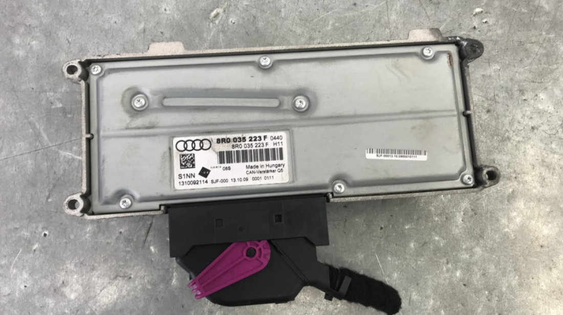 Amplificator audio Audi A4 B8 Avant 2.0 TDI Multitronic LAT MMV LLA KSR 143cp sedan 2010 (8R0035223F)