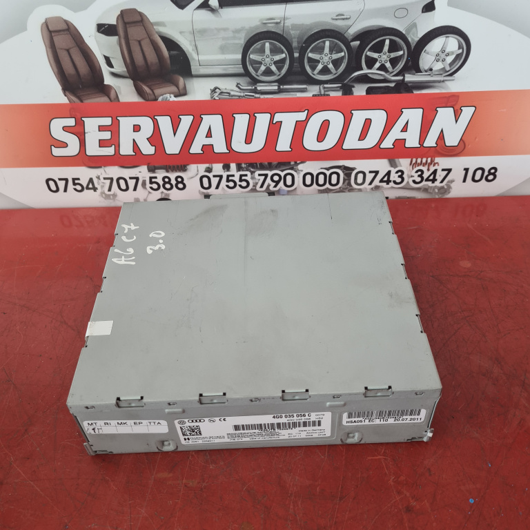 Amplificator audio Audi A6 (2010-2018) [4G2, C7] 2.0 Motorina 2014, 4G0035056C