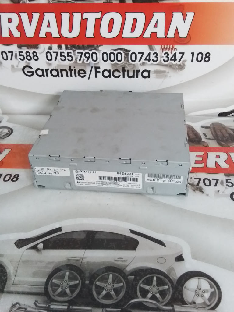 Amplificator audio Audi A6 C6 2.0 Motorina 2010, 4F0035056B