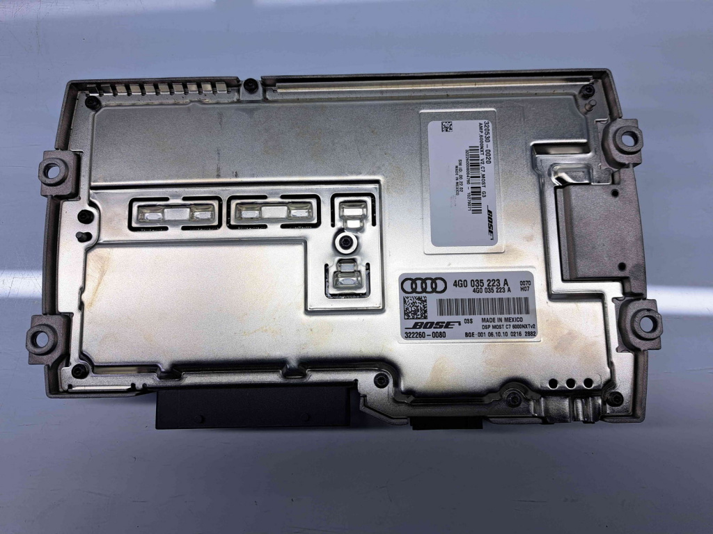 Amplificator audio Audi A7 Sportback (4GA) [Fabr 2011-2017] 4G0035223A