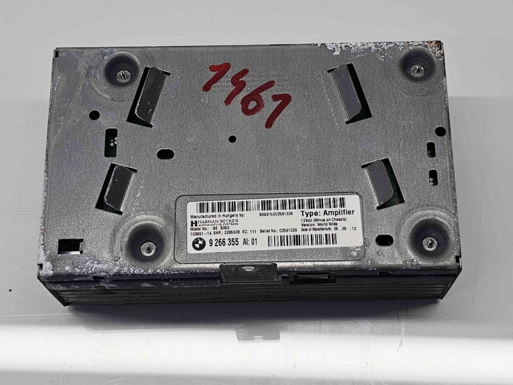 Amplificator audio Bmw 5 (F10) [Fabr 2011-2016] 9266355