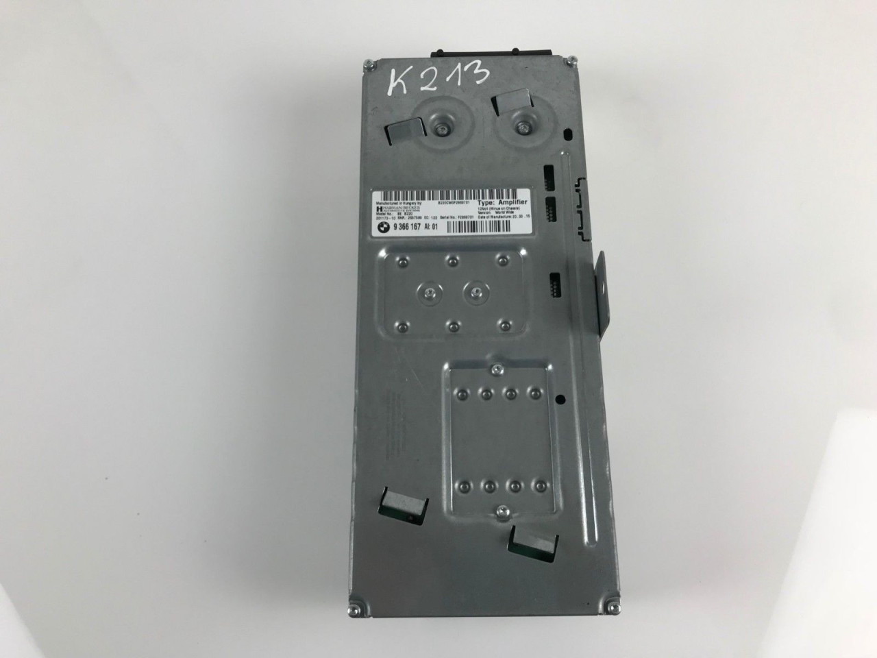 Amplificator audio Bmw F30 / F32 / F15  9366167 / 65129384878 12 Pini