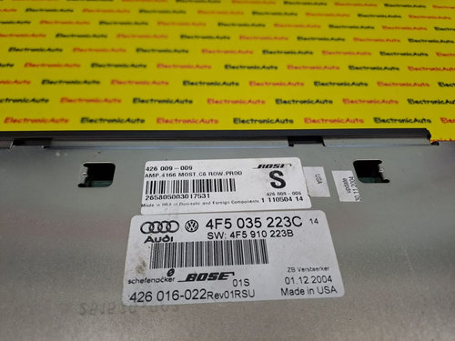 Amplificator audio Bose AUDI A6 4F5035223C, 4F5910223B,