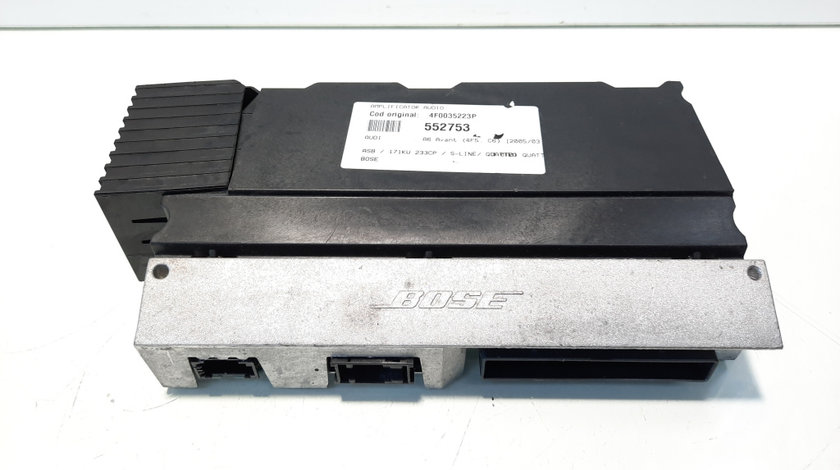Amplificator audio Bose, cod 4F0035223P, Audi A6 Allroad (4FH, C6) (idi:552753)