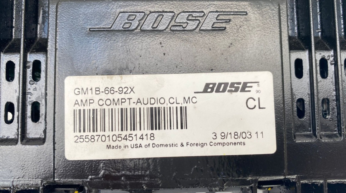 AMPLIFICATOR AUDIO BOSE MAZDA 6 2002-2005 gm1b6692x