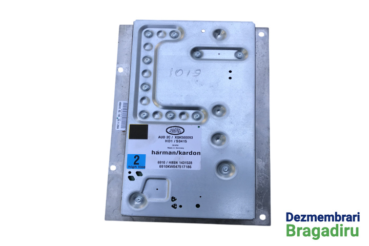 Amplificator audio Cod: 6910 / HBSN 1431528 6910 / HBSN 1431528 Harman Cardon Land Rover Discovery 3 [2004 - 2009] SUV 2.7 TD AT (190 hp) Cod motor: 276DT