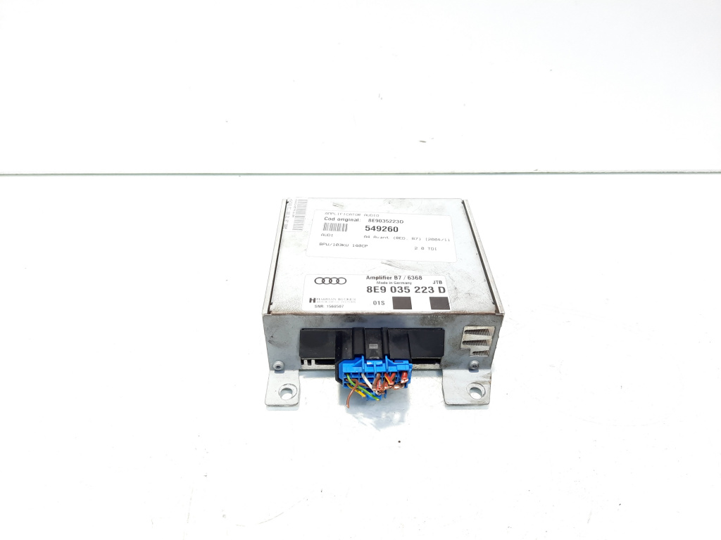 Amplificator audio, cod 8E9035223D, Audi A4 Avant (8E5, B6) (idi:549260)