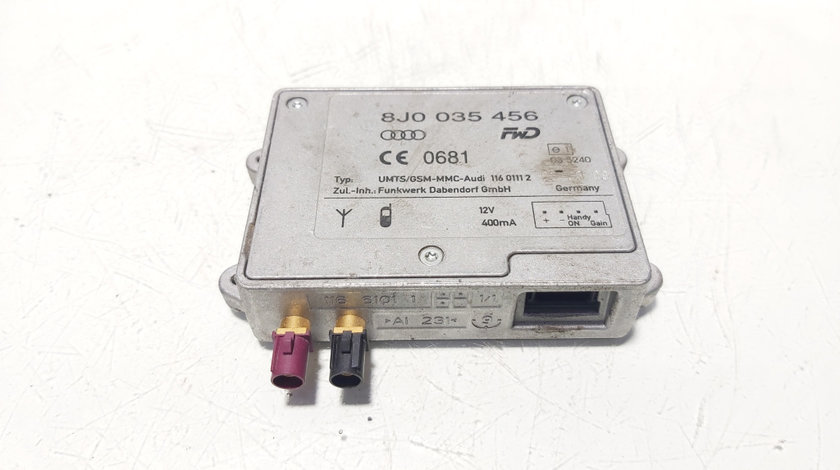 Amplificator audio, cod 8J0035456, Audi A4 Avant (8K5, B8) (id:642573)