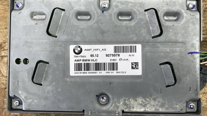 Amplificator audio hifi BMW X3 F25 M-Pachet suv 2012 (9275578)