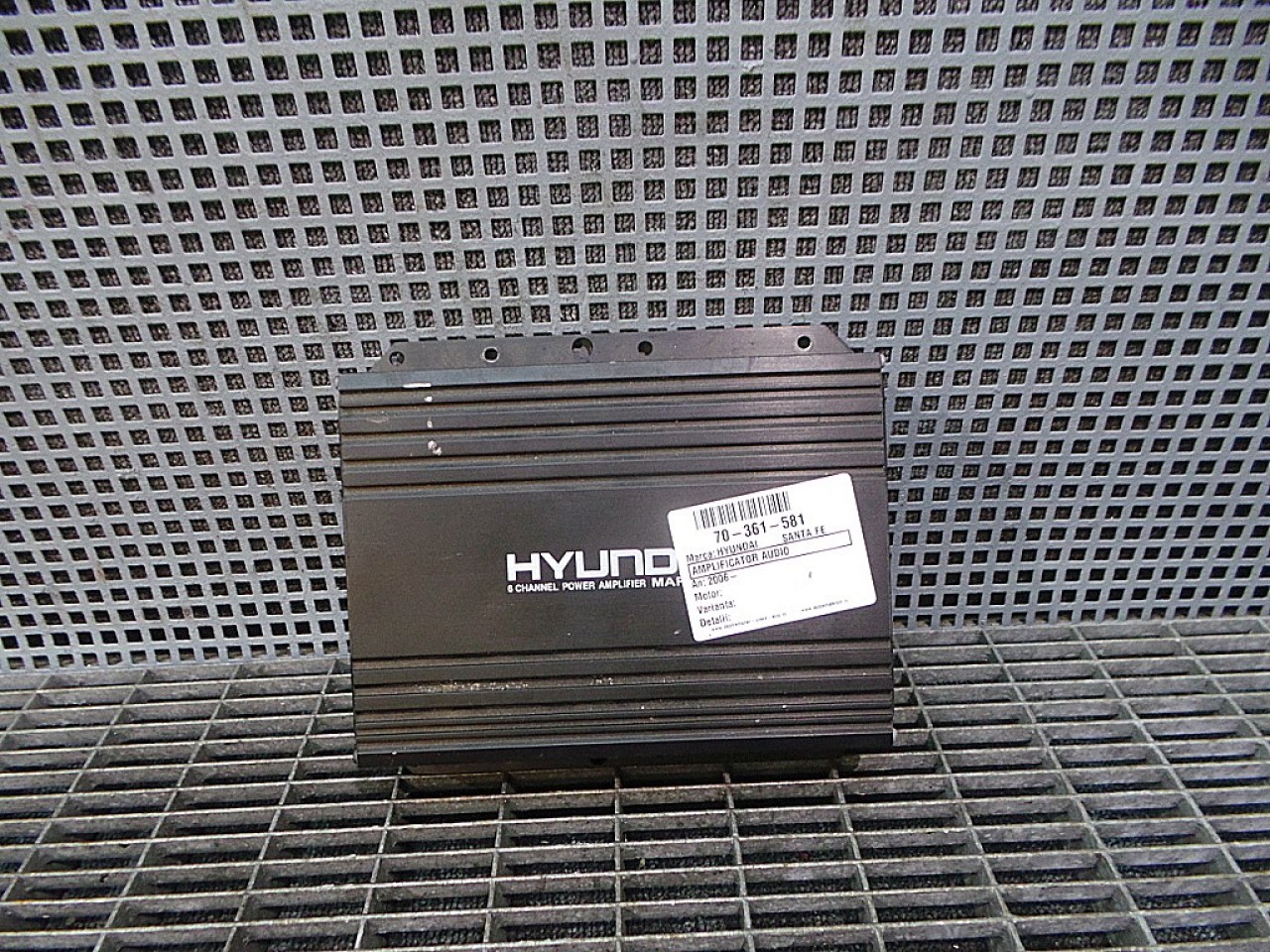 AMPLIFICATOR AUDIO HYUNDAI SANTA FE SANTA FE - - (2006 2012)