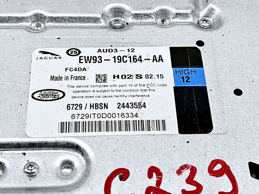 Amplificator audio Jaguar XF (X250) [Fabr 2008-2015] Facelift EW93-19C164-AA