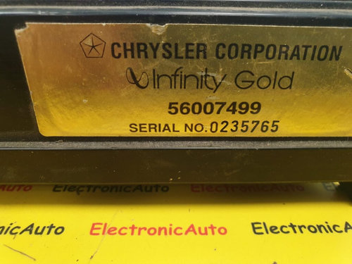 Amplificator Audio Jeep Grand Cherokee, 56007499,