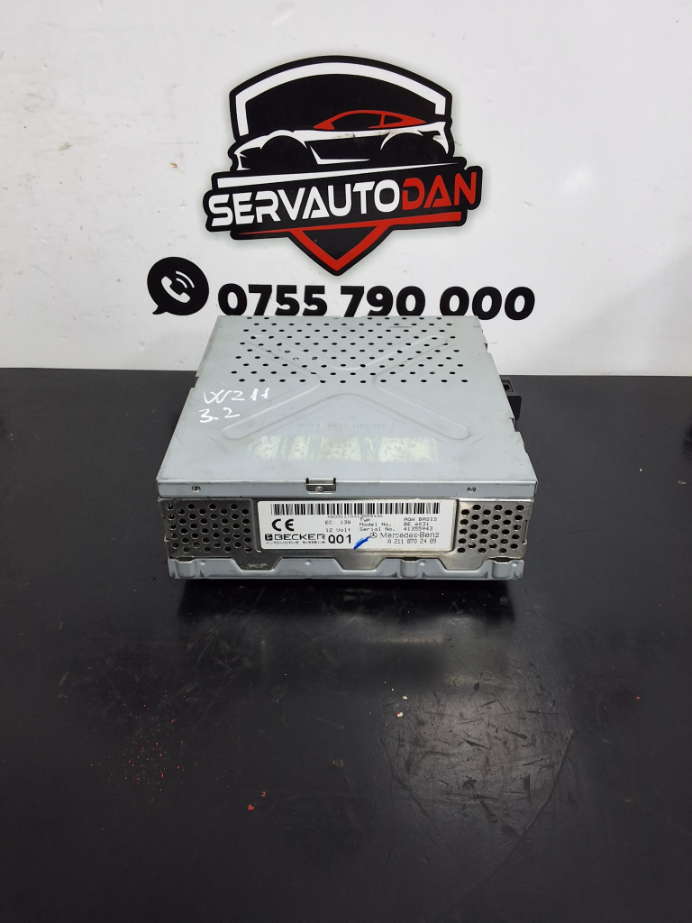 Amplificator audio Mercedes-Benz E-Class (2002-2008) [W211] 3.2 Motorina 2006, A2118702489