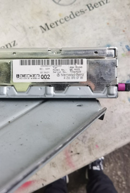 Amplificator audio Mercedes CLS W219 E-Class W211 A2118706789