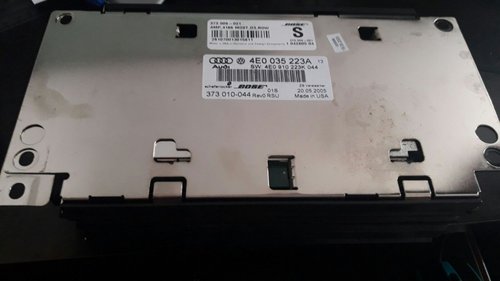 Amplificator audio original BOSE cod 4E0035223A Audi A8 3.0tdi asb 233