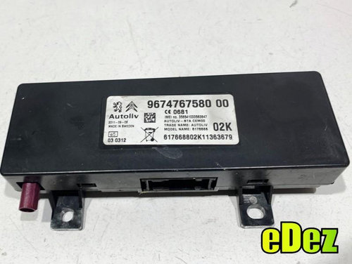 Amplificator audio Peugeot 308 (2007-2011) 9674767580