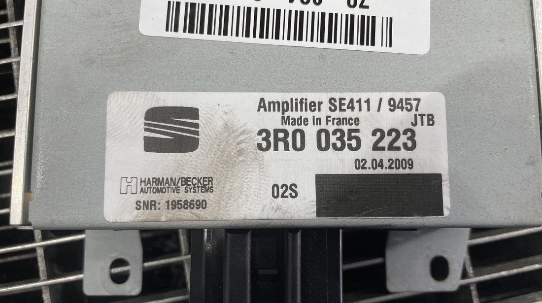 AMPLIFICATOR AUDIO SEAT EXEO EXEO - (2008 2013)