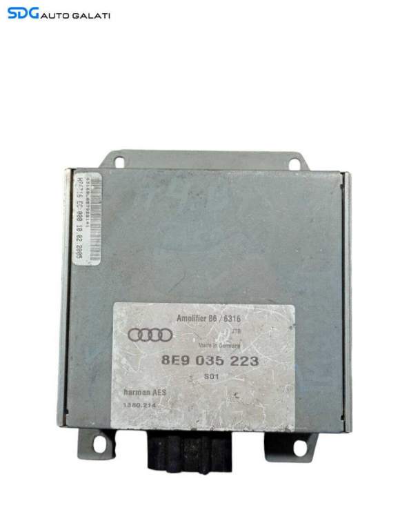 Amplificator Audio Sunet Audi A4 B6 Avant Break Variant Combi 2001 - 2005 Cod 8E9035223 [LR0938]