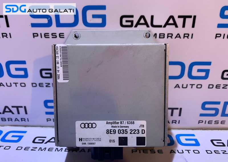 Amplificator Audio Sunet Audi A4 B6 Avant Break Variant Combi 2001 - 2005 Cod 8E9035223D [M5978]