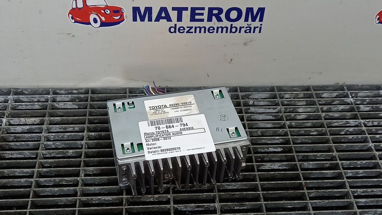 AMPLIFICATOR AUDIO TOYOTA AVENSIS AVENSIS - - (2008 2012)