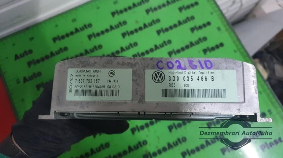 Amplificator audio Volkswagen Phaeton (2002->) 3d0035466b