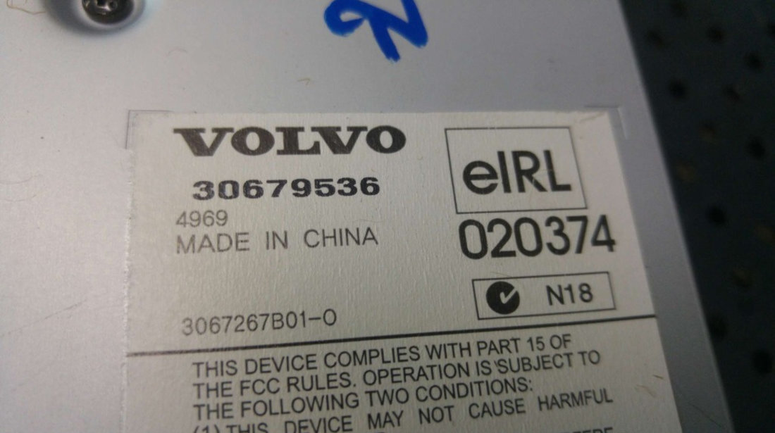 Amplificator audio volvo v50 s40 30679536 3067267b010