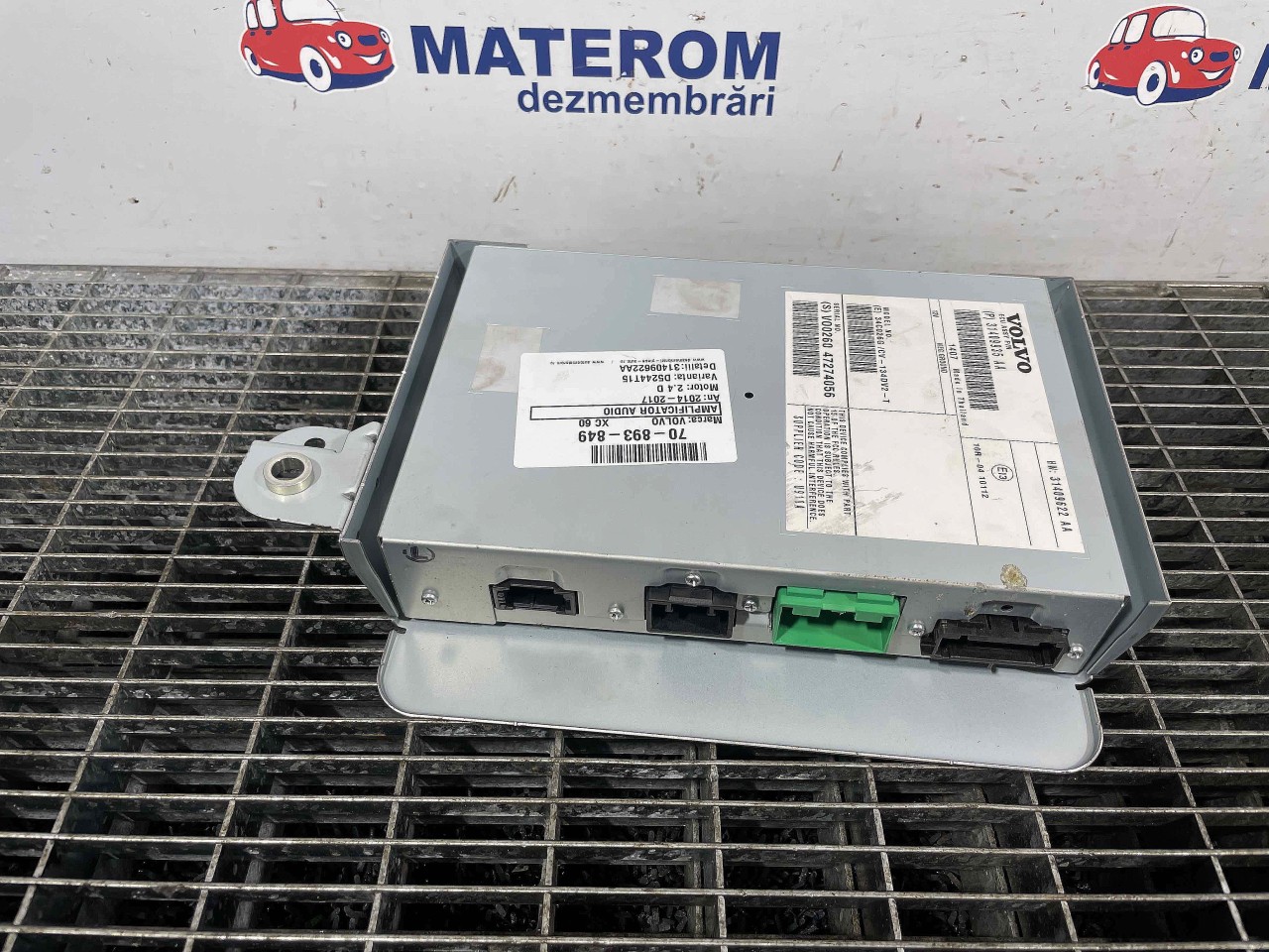AMPLIFICATOR AUDIO VOLVO XC 60 XC 60 2.4 D - (2014 2017)