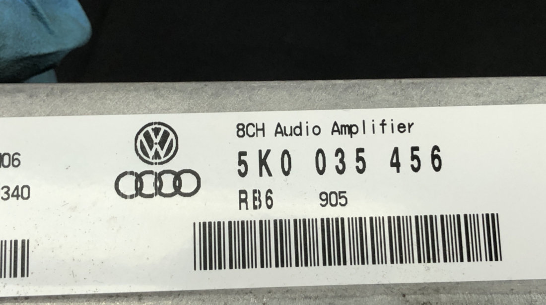 Amplificator audio VW Passat B7 Limuzina 1.4 TSI multifuel sedan 2011 (5K0035456)
