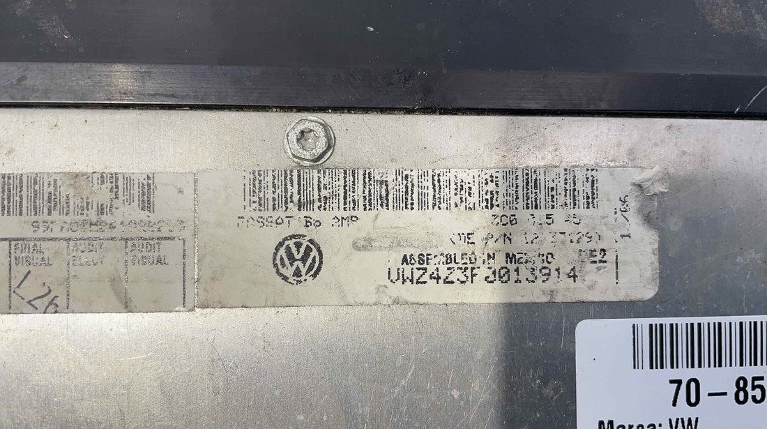 AMPLIFICATOR AUDIO VW PASSAT PASSAT - (2005 2010)