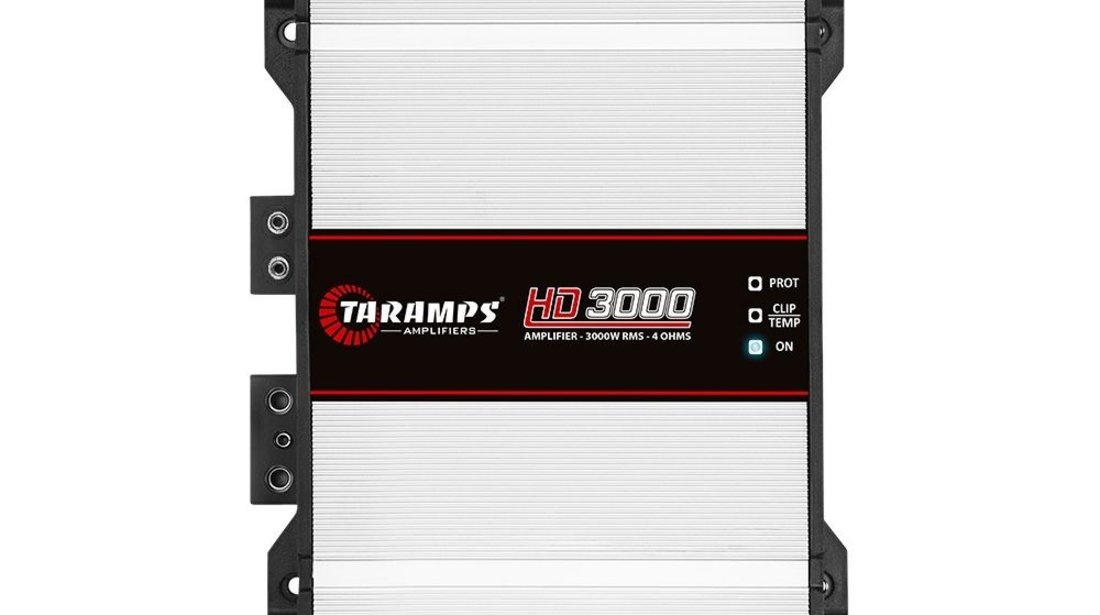 AMPLIFICATOR AUTO 1 CANAL 3000Wx1 1OHM TARAMPS