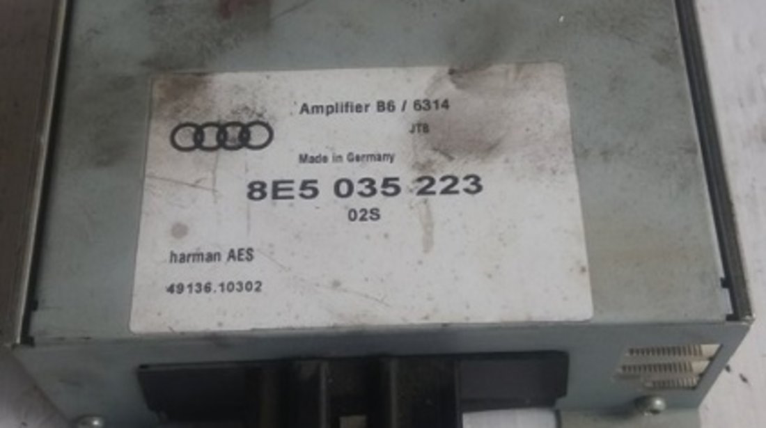 Amplificator auto audi a4 b6 8e5035223