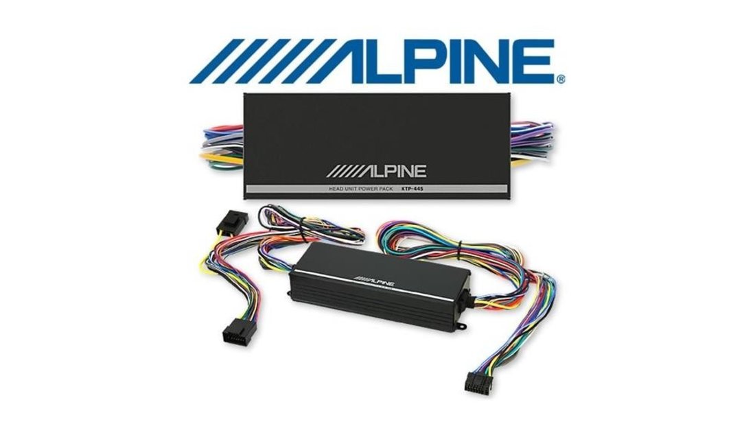 Amplificator Auto Digital Alpine KTP-445A 180W RMS 4 Canale 4 x 100W