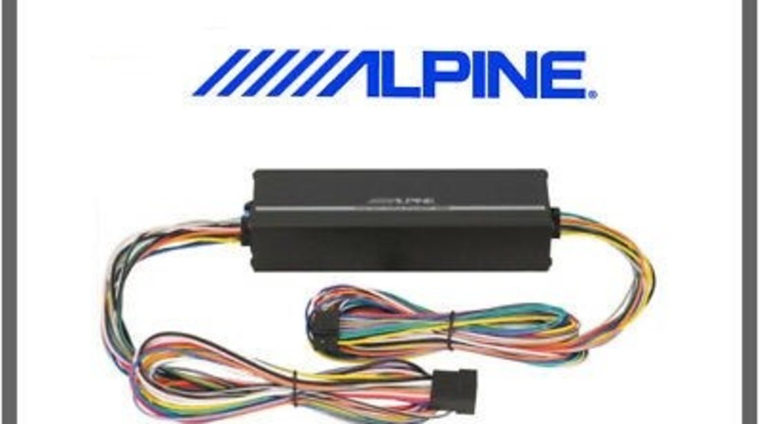 Amplificator Auto Digital Alpine KTP-445A 180W RMS 4 Canale 4 x 100W