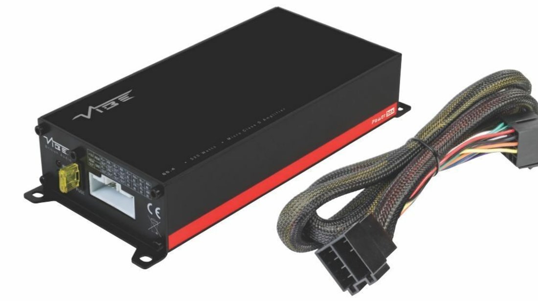 Amplificator Auto Digital Vibe POWERBOX65.4M-V7 260W RMS Clasa D 4 Canale