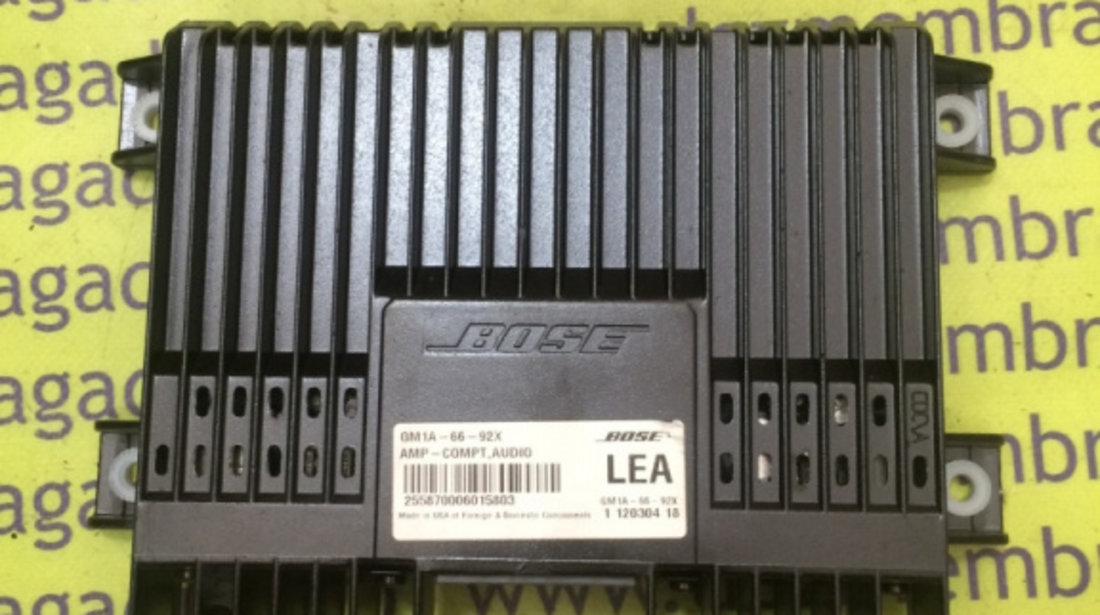 Amplificator Bose Mazda 6 GG [2002 - 2005] Liftback 2.0 MZR-CD MT (136 hp) SPORT RF5C