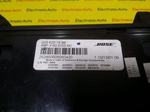 Amplificator Bose Mercedes C320, 2038201589, 4162S203