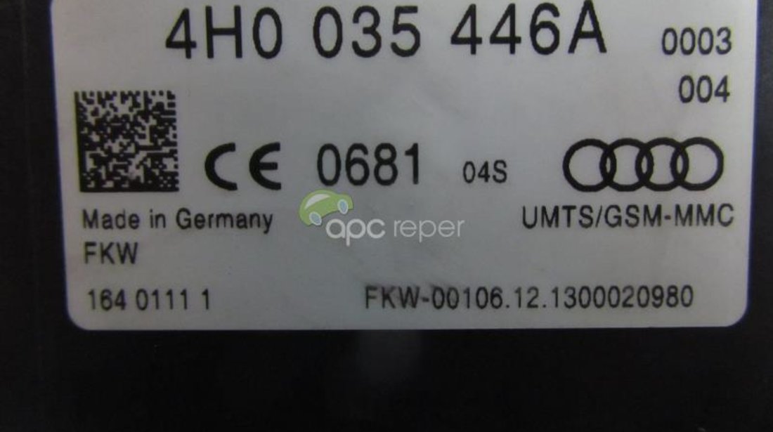 Amplificator GSM Audi Original cod 4H0035446A