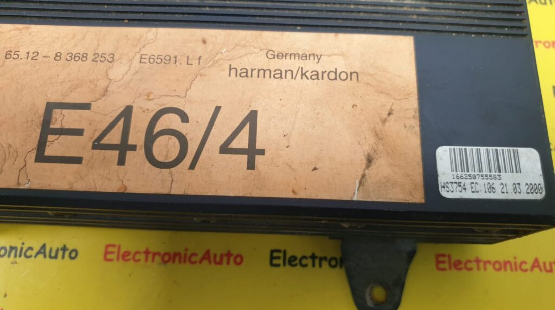 Amplificator Harman Kardon BMW 3, 65128368253, HS3754