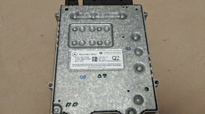 Amplificator Harman Kardon Mercedes W164 X164 W251 A2518207689