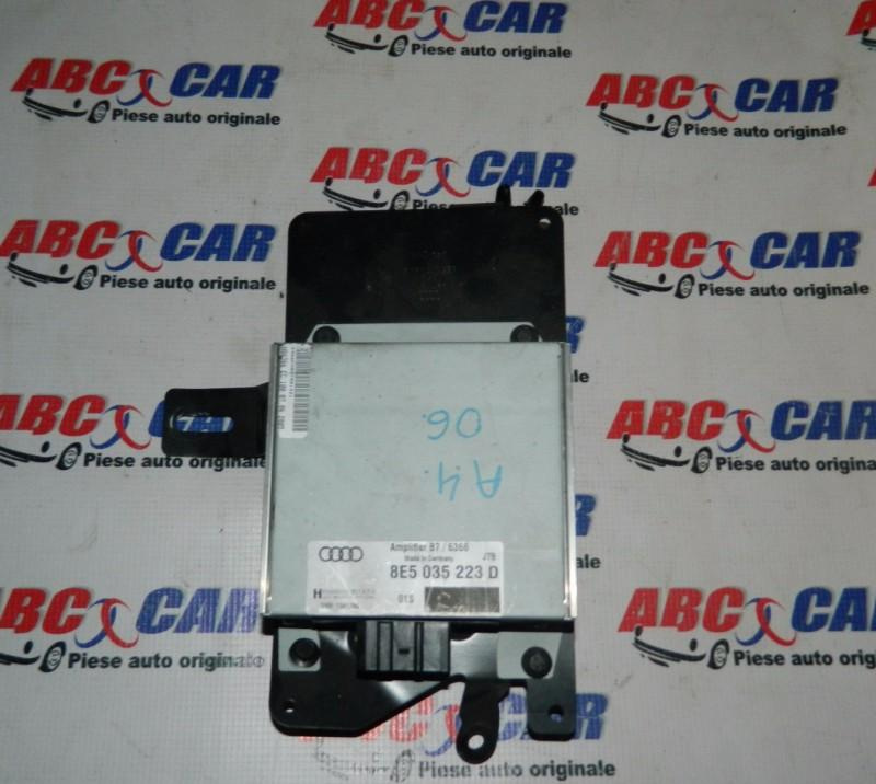 Amplificator radio Audi A4 2004-2008 8EC, B7 8E5035223D