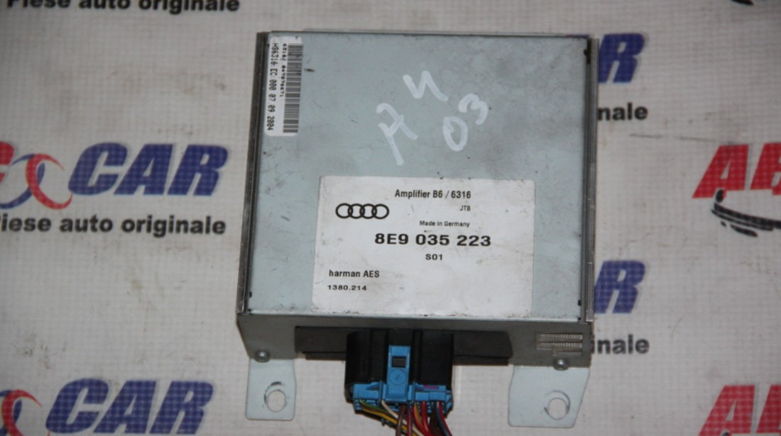 Amplificator radio Audi A4 B7 8E 2005-2008 8E9035223