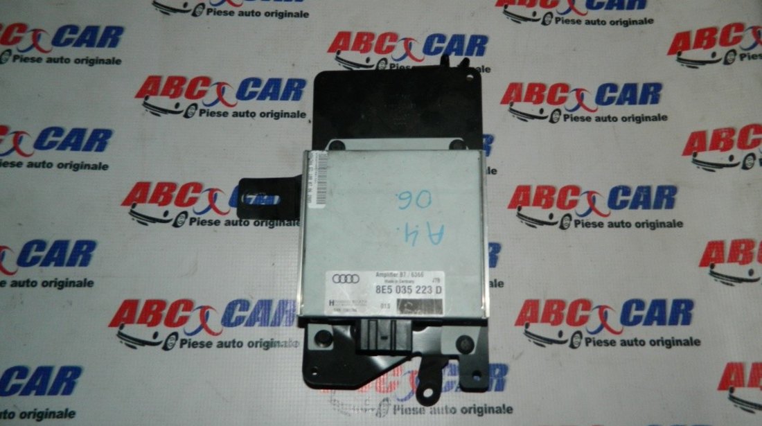 Amplificator radio Audi A4 B7 8E cod: 8E5035223D