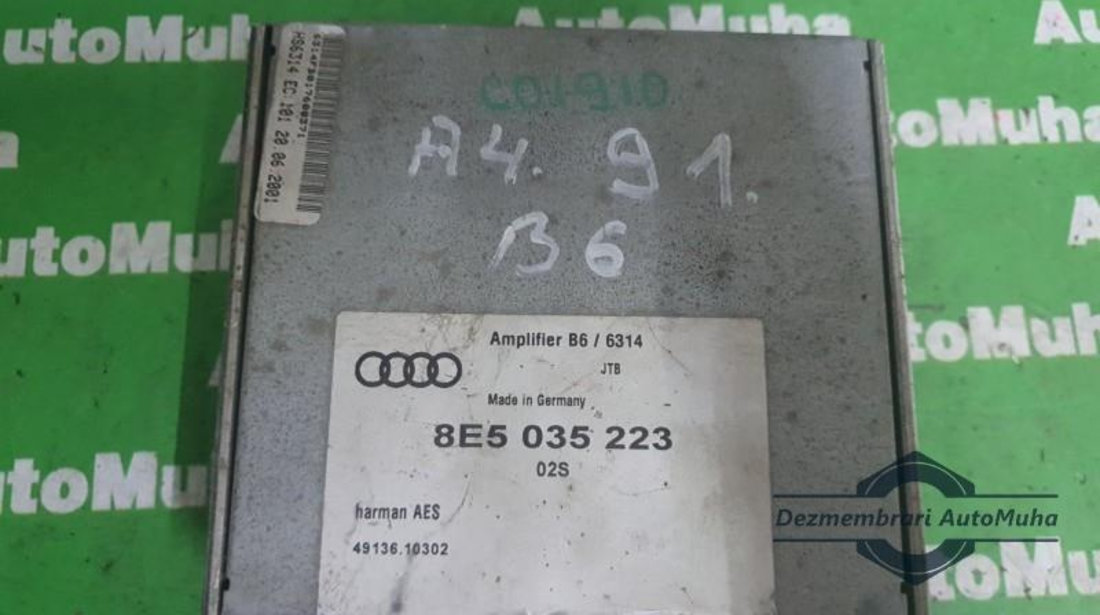 Amplificator sunet Audi A4 (2001-2004) [8E2, B6] 8e5035223