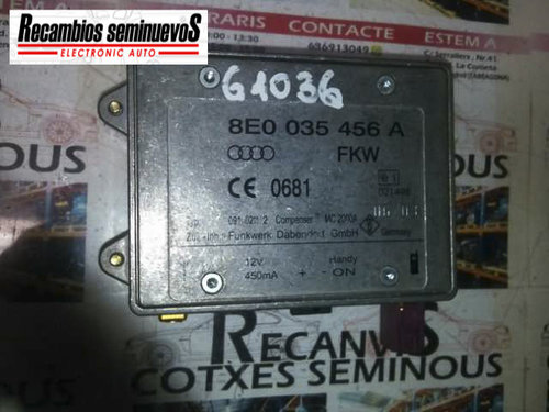 Amplificator sunet AUDI A4 8E0 035 456 A / 8E0035456A / 091 0211 2 / 091021128E0 035 456 A / 8E00354...