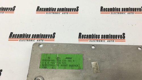 Amplificator sunet BOSE AUDI A4 B5 8D9 035 381 B / 8D9035381B8D9 035 381 B / 8D9035381B