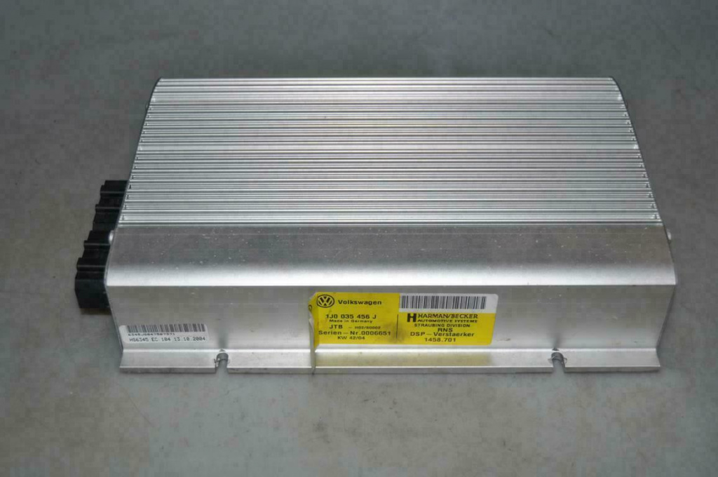Amplificator sunet HARMAN BECKER VOLKSWAGEN PASSAT 1J0035456 J / 1J0035456J / 0005064 / 1458 701 / 14587011J0035456 J / 1J0035456J / 0005064 / 1458 701 / 1458701