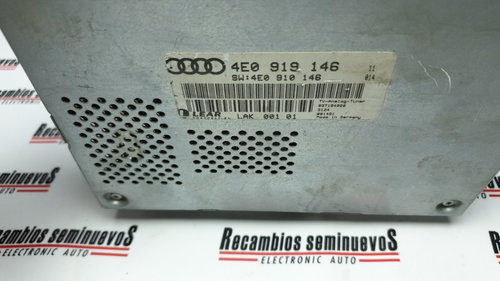 Amplificator sunet LEAR AUDI A8 4E0 919 146 / 4E0919146 / 4E0 910 146 / 4E09101464E0 919 146 / 4E091...
