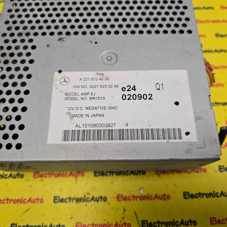 AMPLIFICATOR SUNET Mercedes S-Class W221, A2218704687, A2218205289,
