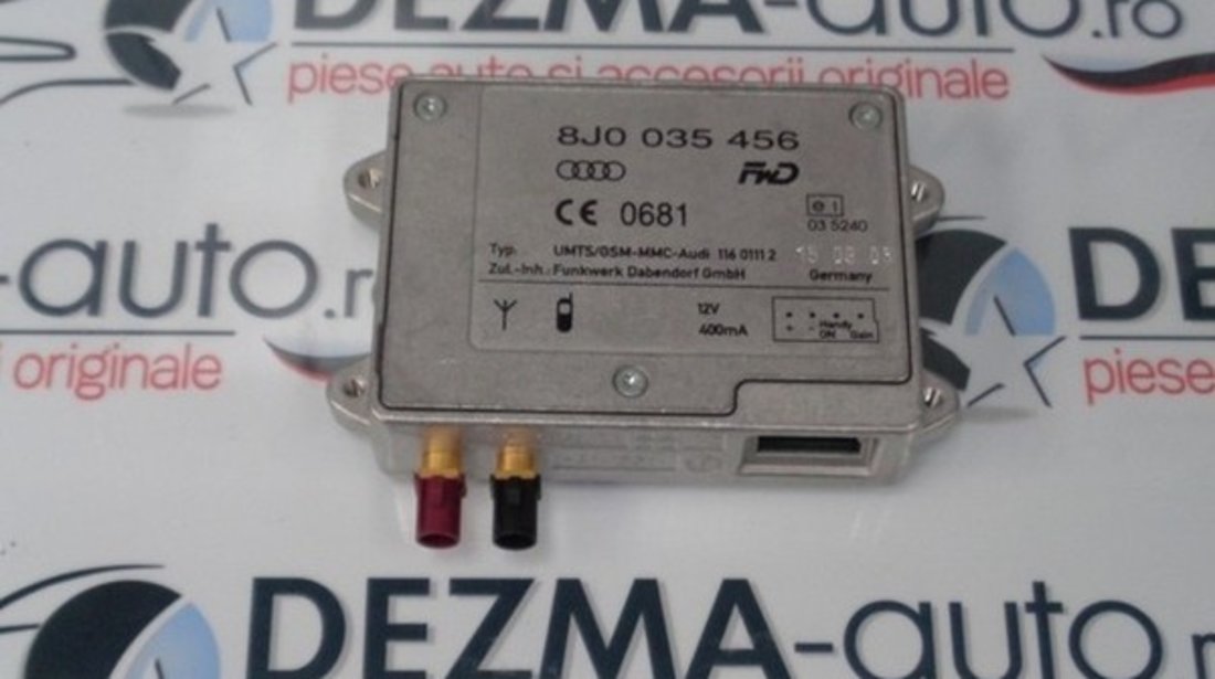 Amplificator telefon 8J0035456, Audi A4 (8K2, B8) (id:209557)